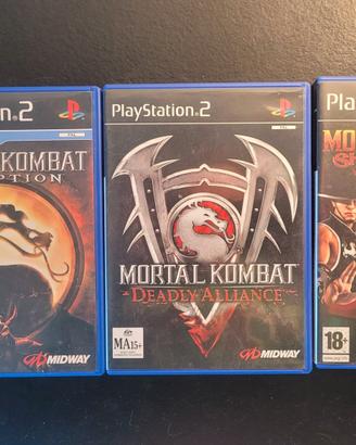 Mortal kombat play station 2 ps2