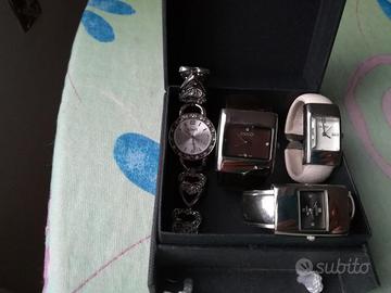 OROLOGI DI BIGIOTTERIA 4 pz