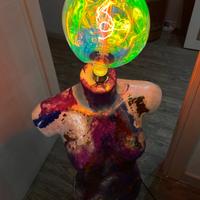 Lampada decorativa e funzionale