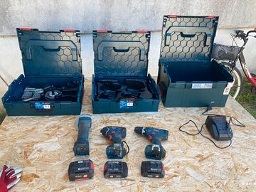 Kit attrezzi professionali Bosch serie blu