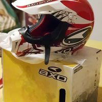 Casco Axo SX2 astro red enduro cross super motard