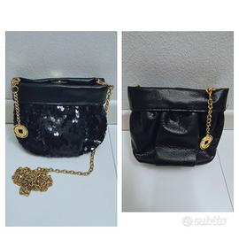 Pinko pochette doppio lato tracolla removibile 