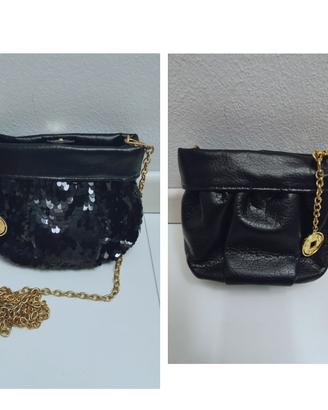 Pinko pochette doppio lato tracolla removibile 