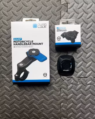 Quadlock,+anti-vibration + adattatore universale