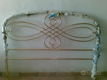 letto in ottone