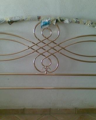letto in ottone