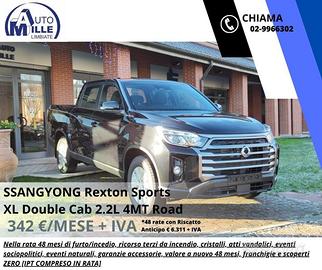 SSANGYONG Rexton Sports XL Double Cab 2.2L 4MT R