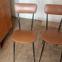 Coppia sedie ecopelle 