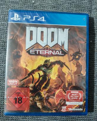 doom eternal ps4 imballato 