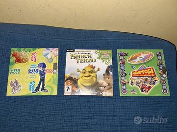 Giochi per PC: Monster Allergy, Shrek Terzo, Gli A