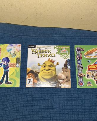 Giochi per PC: Monster Allergy, Shrek Terzo, Gli A