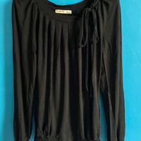 Blusa jersey nero Liu Jeans by Liu Jo taglia S
