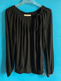 Blusa jersey nero Liu Jeans by Liu Jo taglia S