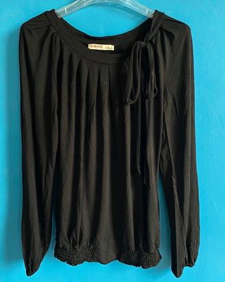 Blusa jersey nero Liu Jeans by Liu Jo taglia S