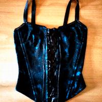 CORSETTO BUSTINO PIZZO/RASO CON LACCI  *NUOVO*