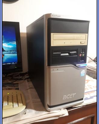 Computer fisso Acer Power dual core 3GHz-RAM 4GB