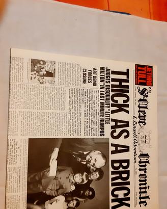 LP JETHRO TULL THIK AS A BRICK 1972