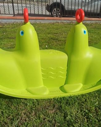 Dondolo bambini smoby a 3 posti