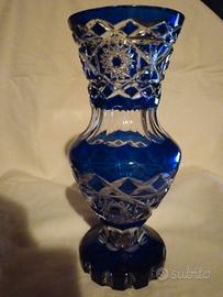 vaso in cristallo 