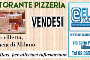 301/15 RISTORANTE PIZZERIA in villetta mq 200