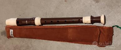 flauto con custodia mordida 