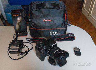 Canon EOS 600D + 18-55mm + Accessori