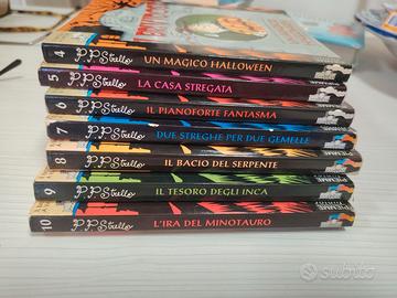 7 libri collana brividosi per ragazzi di P.P. Stre