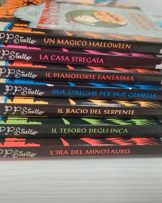 7 libri collana brividosi per ragazzi di P.P. Stre