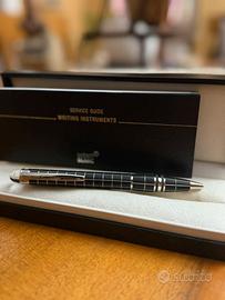 Montblanc penna a sfera starwalker metal rubber