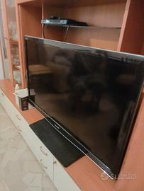televisore schermo piatto.