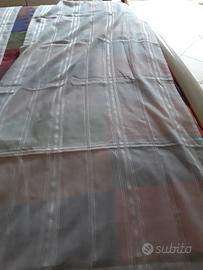 tende da finestra lunga in lino  