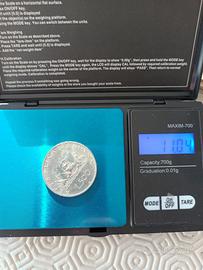 Italia 500 Lire argento Caravelle anno 1964