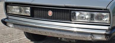 paraurti ant in acciaio cromato per Fiat 130 coupè