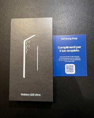 Samsung Galaxy S25 Ultra 1TB Nuovo +Glas+Cover