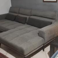 Divano con penisola destra come nuovo