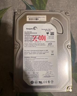 HDD 80 GB Seagate