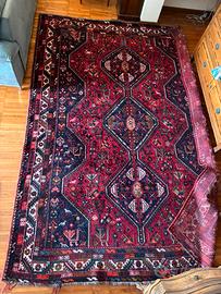 Tappeto Shiraz persiano 307x220 cm lana