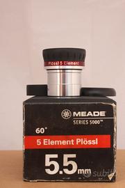 oculare meade plossl serie 5000 focale 5.5