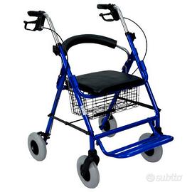 Deambulatore richiudibile in acciaio