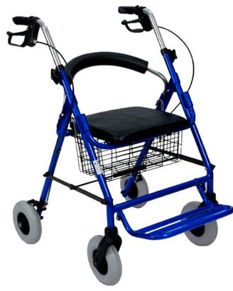 Deambulatore richiudibile in acciaio