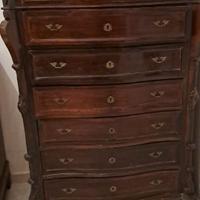 Settimino antico legno vero primi novecento