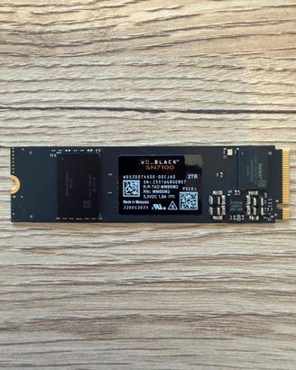 Wd Black Sn7100 nvme ssd 2tb M.2 2280 GEN4 SanDisk