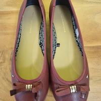 Ballerine Tommy Hilfiger vera pelle color bordeaux