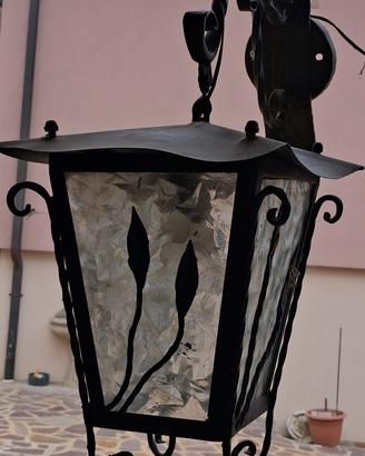 lampade da esterno  fatte a mano 