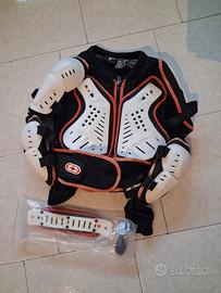 pettorina protezione motocross bambino 