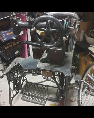 Singer 29k machina da cucire cuoio