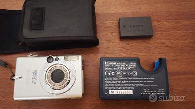 Canon IXUS 500 Vintage - KIT COMPLETO Funzionante