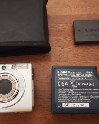 Canon IXUS 500 Vintage - KIT COMPLETO Funzionante