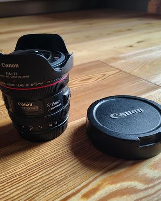 Obbiettivo Canon 8-15 1:4 ultrasonic fisheye