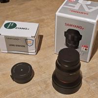 Samyang 14 mm af f2.8 fe (Sony) con lens station! 